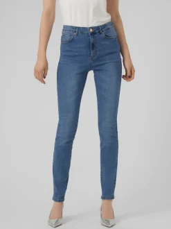 VMSOPHIA Hög Midja Skinny Fit Jeans
