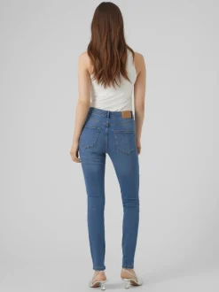 VMSOPHIA Hög Midja Skinny Fit Jeans