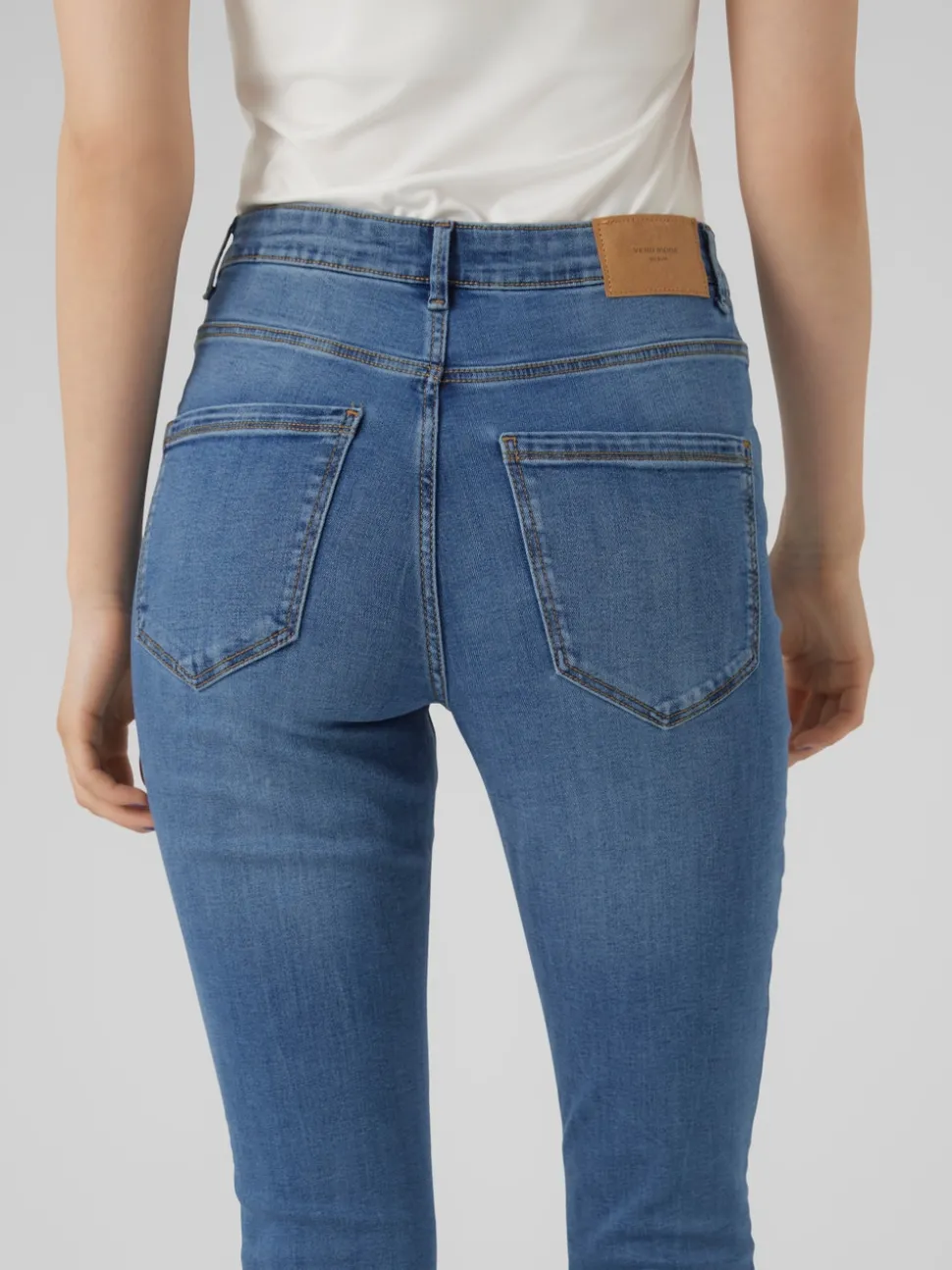 VMSOPHIA Hög Midja Skinny Fit Jeans
