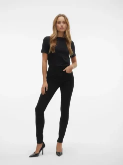 VMSOPHIA Hög Midja Skinny Fit Jeans