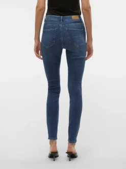 VMSOPHIA Hög Midja Skinny Fit Jeans