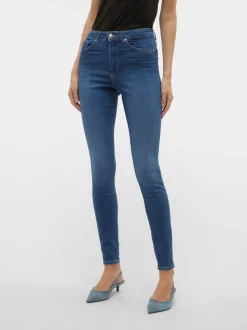 VMSOPHIA Hög Midja Skinny Fit Jeans