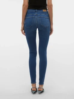 VMSOPHIA Hög Midja Skinny Fit Jeans