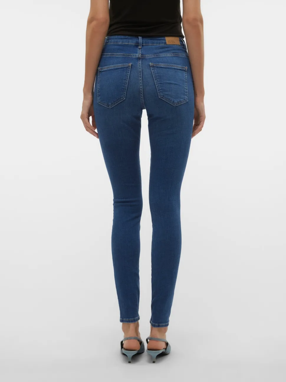 VMSOPHIA Hög Midja Skinny Fit Jeans
