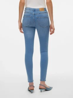 VMSOPHIA Hög Midja Skinny Fit Jeans