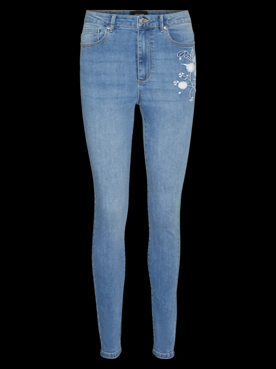 VMSOPHIA Hög Midja Skinny Fit Jeans