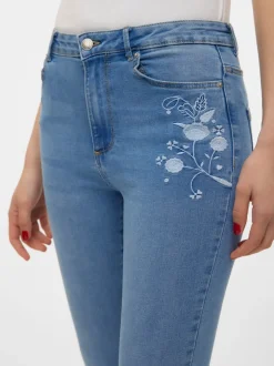 VMSOPHIA Hög Midja Skinny Fit Jeans