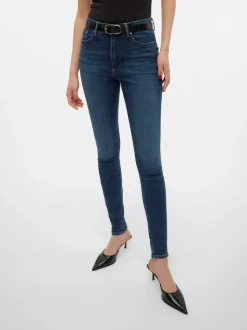 VMSOPHIA Hög Midja Skinny Fit Jeans