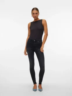 VMSOPHIA Hög Midja Skinny Fit Jeans