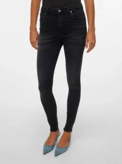 VMSOPHIA Hög Midja Skinny Fit Jeans
