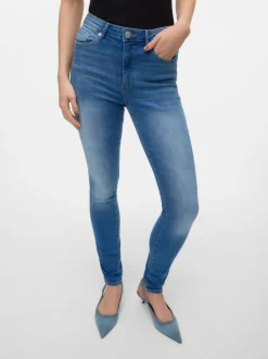 VMSOPHIA Hög Midja Skinny Fit Jeans