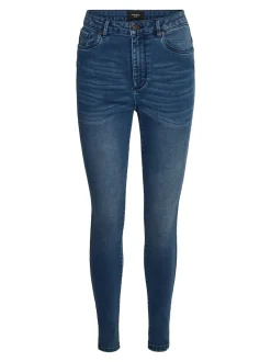 VMSOPHIA Hög Midja Slim Fit Jeans