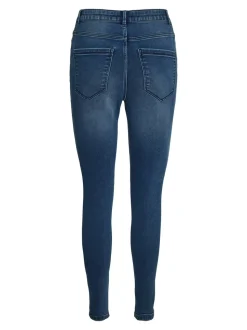 VMSOPHIA Hög Midja Slim Fit Jeans