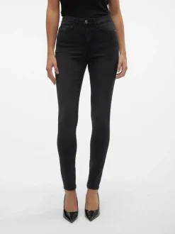 VMSOPHIA Hög Midja Slim Fit Jeans