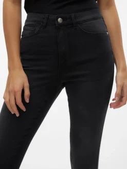 VMSOPHIA Hög Midja Slim Fit Jeans
