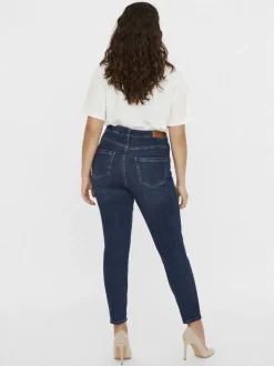 VMSOPHIA Hög Midja Slim Fit Jeans