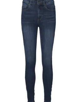 VMSOPHIA Hög Midja Slim Fit Jeans