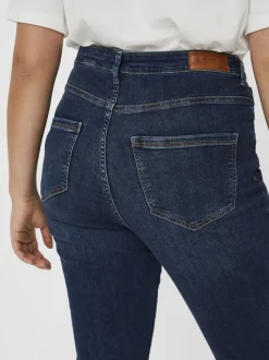 VMSOPHIA Hög Midja Slim Fit Jeans