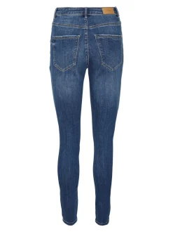 VMSOPHIA Hög Midja Slim Fit Jeans