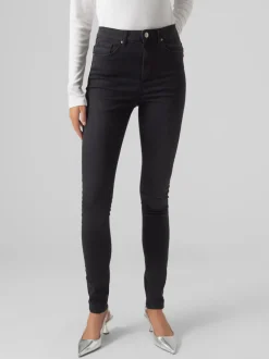 VMSOPHIA Hög Midja Slim Fit Jeans