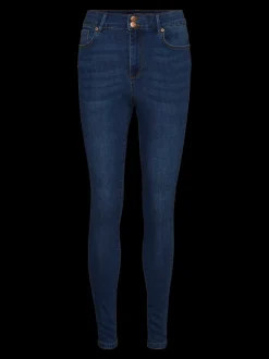 VMSOPHIA Hög Midja Slim Fit Jeans