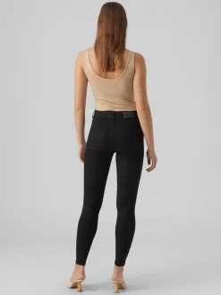 VMSOPHIA Hög Midja Slim Fit Jeans