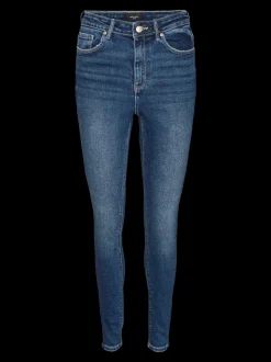 VMSOPHIA Hög Midja Slim Fit Jeans