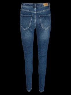 VMSOPHIA Hög Midja Slim Fit Jeans