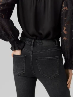 VMSOPHIA Hög Midja Slim Fit Jeans