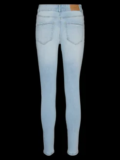 VMSOPHIA Hög Midja Slim Fit Jeans
