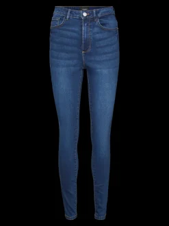 VMSOPHIA Hög Midja Slim Fit Jeans