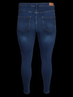 VMSOPHIA Hög Midja Slim Fit Jeans