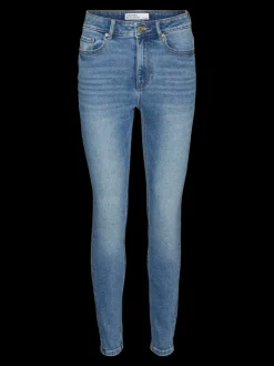 VMSOPHIA Hög Midja Slim Fit Jeans