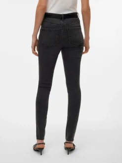 VMSOPHIA Hög Midja Slim Fit Jeans