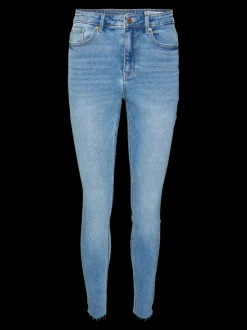 VMSOPHIA Hög Midja Slim Fit Jeans