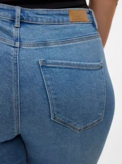 VMSOPHIA Hög Midja Slim Fit Jeans