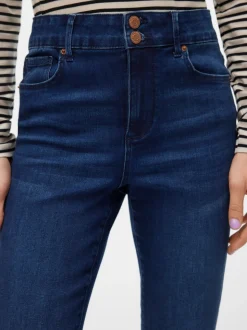 VMSOPHIA Hög Midja Slim Fit Jeans
