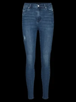 VMSOPHIA Superhög Midja Skinny Fit Jeans