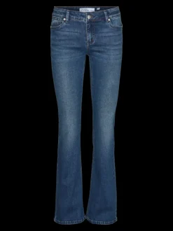 VMSYLVIA Låg Midja Bootcut Fit Jeans
