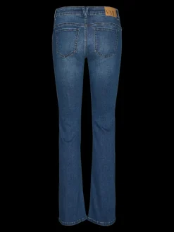 VMSYLVIA Låg Midja Bootcut Fit Jeans