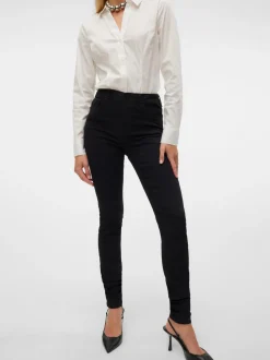 VMTANYA Medelhög Midja Skinny Fit Jeans