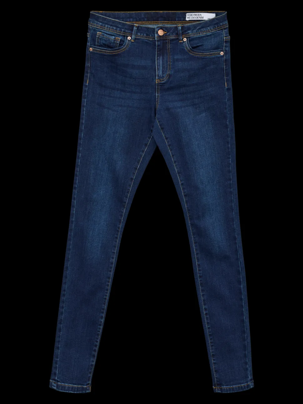 VMTANYA Medelhög Midja Skinny Fit Jeans