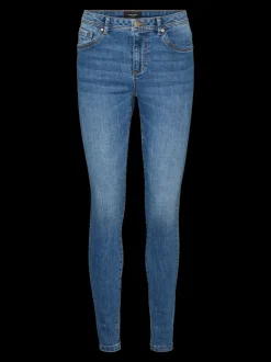 VMTANYA Medelhög Midja Skinny Fit Jeans