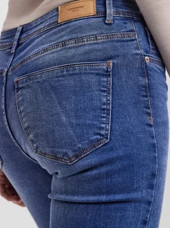 VMTANYA Medelhög Midja Skinny Fit Jeans