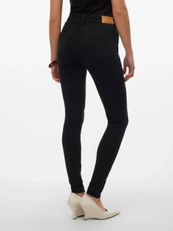 VMTANYA Medelhög Midja Skinny Fit Jeans