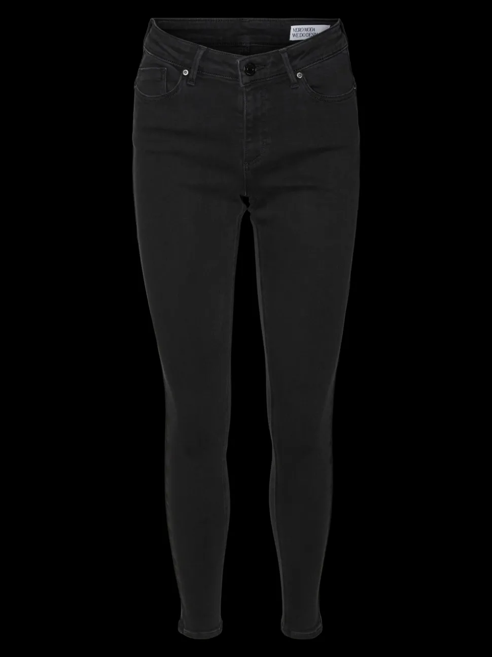VMTANYA Medelhög Midja Skinny Fit Jeans