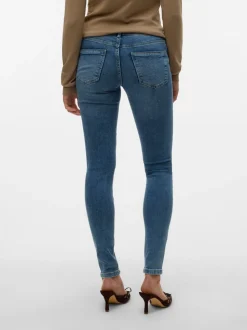 VMTANYA Medelhög Midja Skinny Fit Jeans