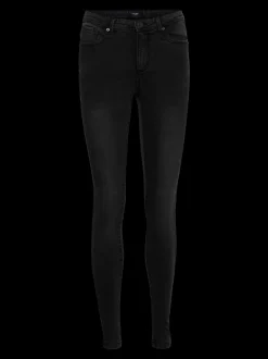 VMTANYA Medelhög Midja Slim Fit Jeans
