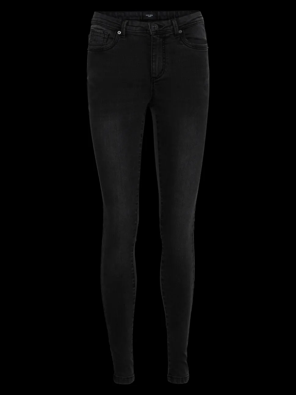 VMTANYA Medelhög Midja Slim Fit Jeans
