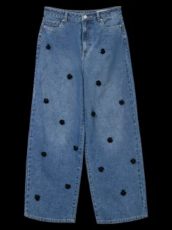 VMTAYLOR Medelhög Midja Baggy Fit Jeans